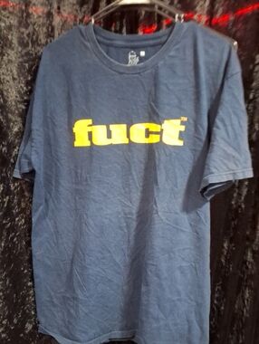 Men’s Navy fuct Short-Sleeve Logo T-Shirt
